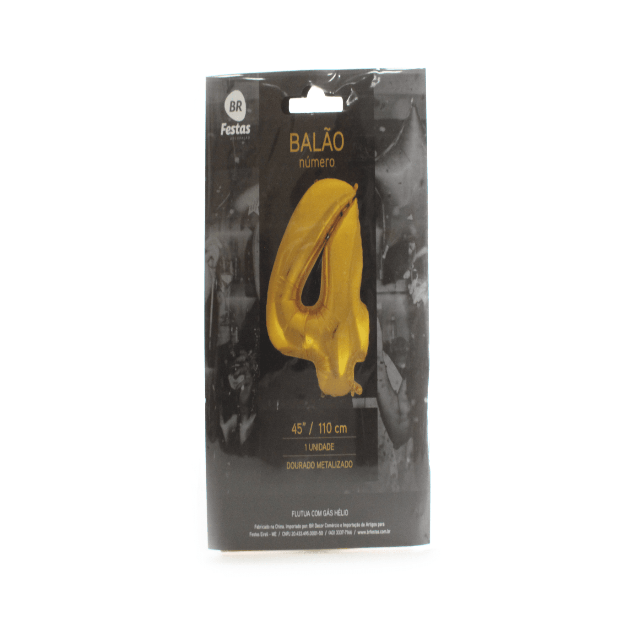 BALÃO METALIZADO 45