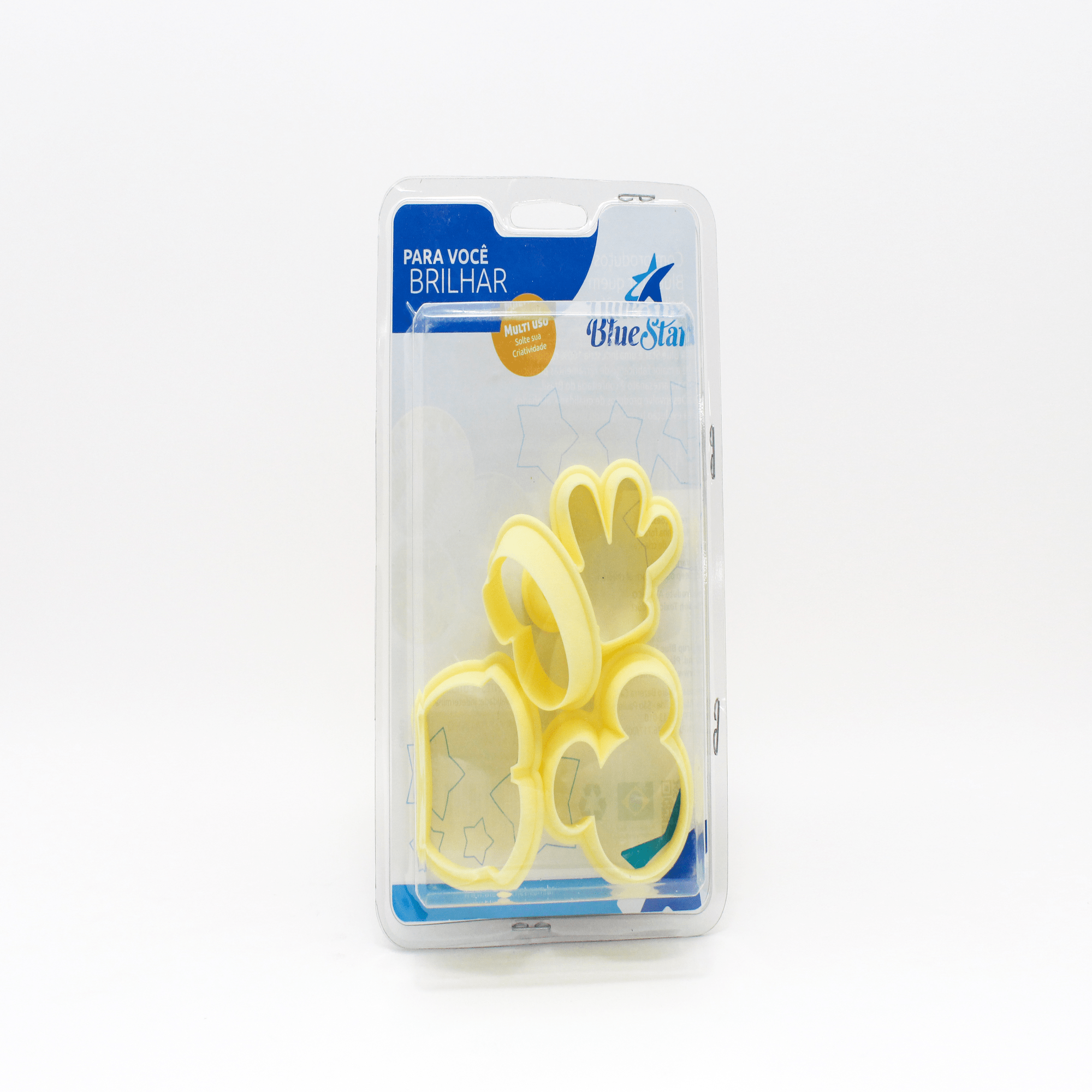 KIT CORTADOR RATINHO C/4 PEÇAS BLUE STAR