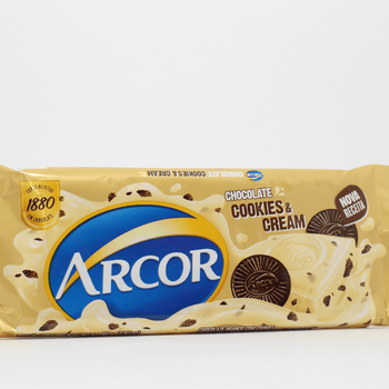 TABLETE DE CHOCOLATE BRANCO COM COKIES 80G ARCOR