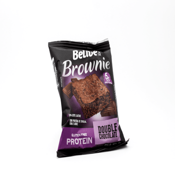 BROWNIE DOUBLE CHOCOLATE BELIVE 40G