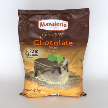 CHOCOLATE EM PÓ 32% MAVALÉRIO 1,01KG