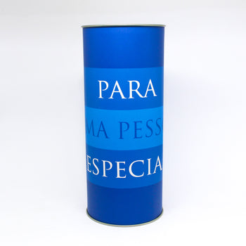 LATA PRESENTE 24X10 ESPECIAL AZUL CROMUS