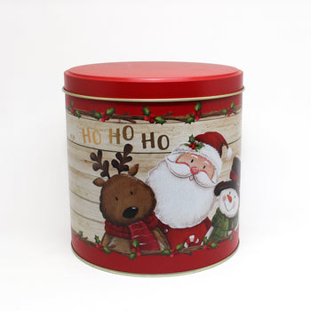 LATA PARA PANETONE 500G HO HO HO CROMUS 16,5X16,5