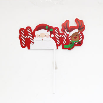 TOPO DE BOLO NATALINO HO HO C/01 CROMUS